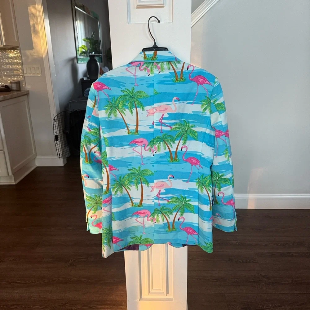 OppoSuits Flamingo mens suit US 36